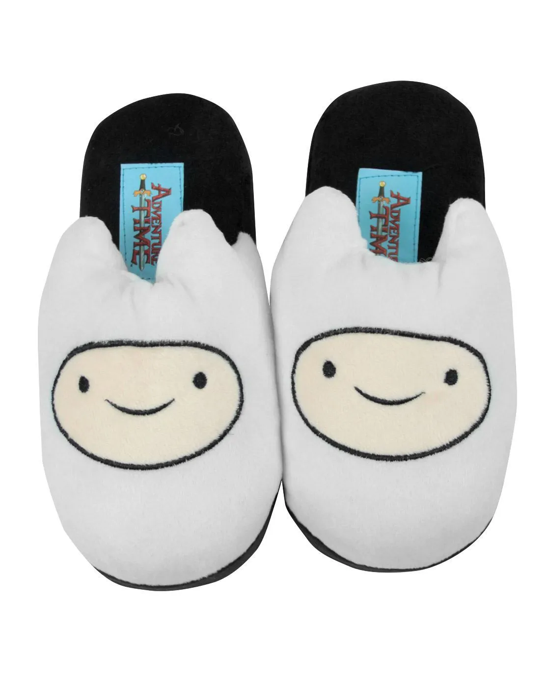 Adventure Time Finn Kids Slippers - White