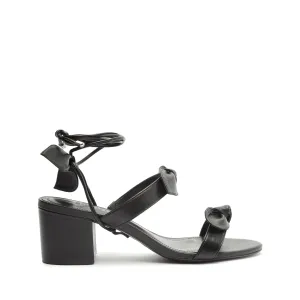 Alia Mid Block Nappa Leather Sandal