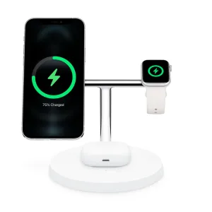 Belkin Boost Charge Pro 3 In 1 Wireless Charger With Magsafe