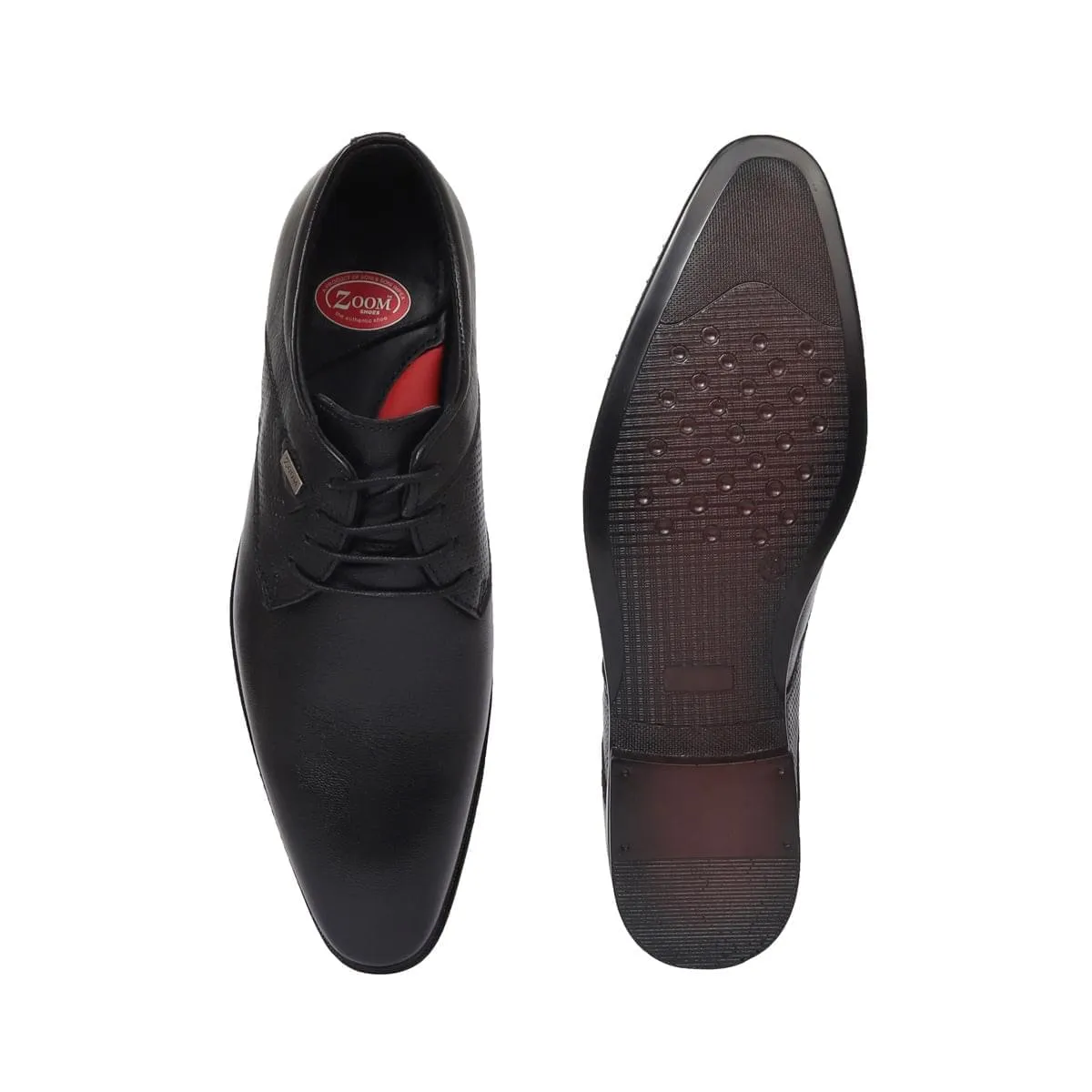 Black Casual Leather Shoes for Men G – 487