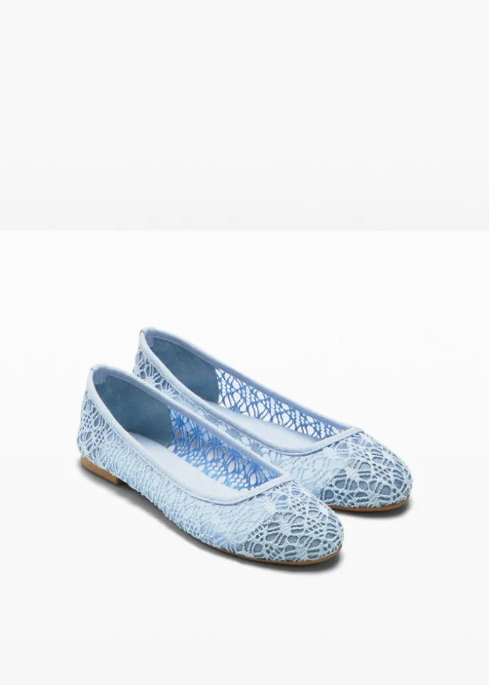 Chic Bodyflirt Blue Ballet Flats