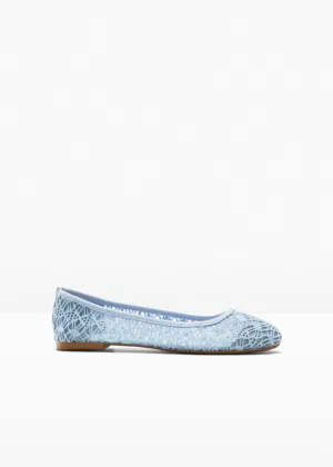 Chic Bodyflirt Blue Ballet Flats