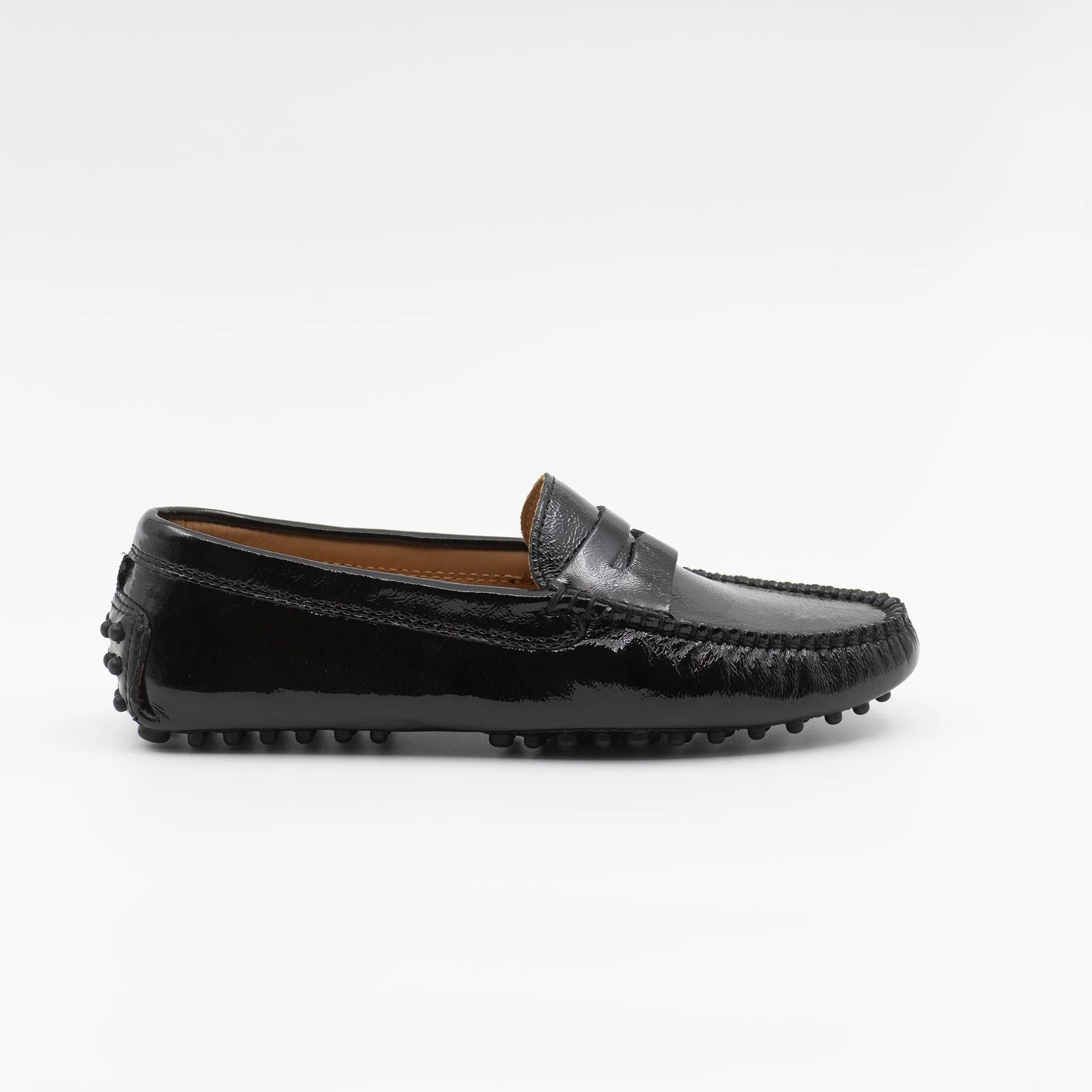 Driving Shoe in Black Patent