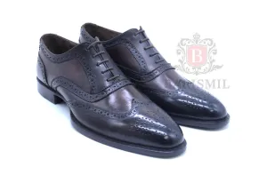 Dublin III - Two-tone Wingtip Oxfords