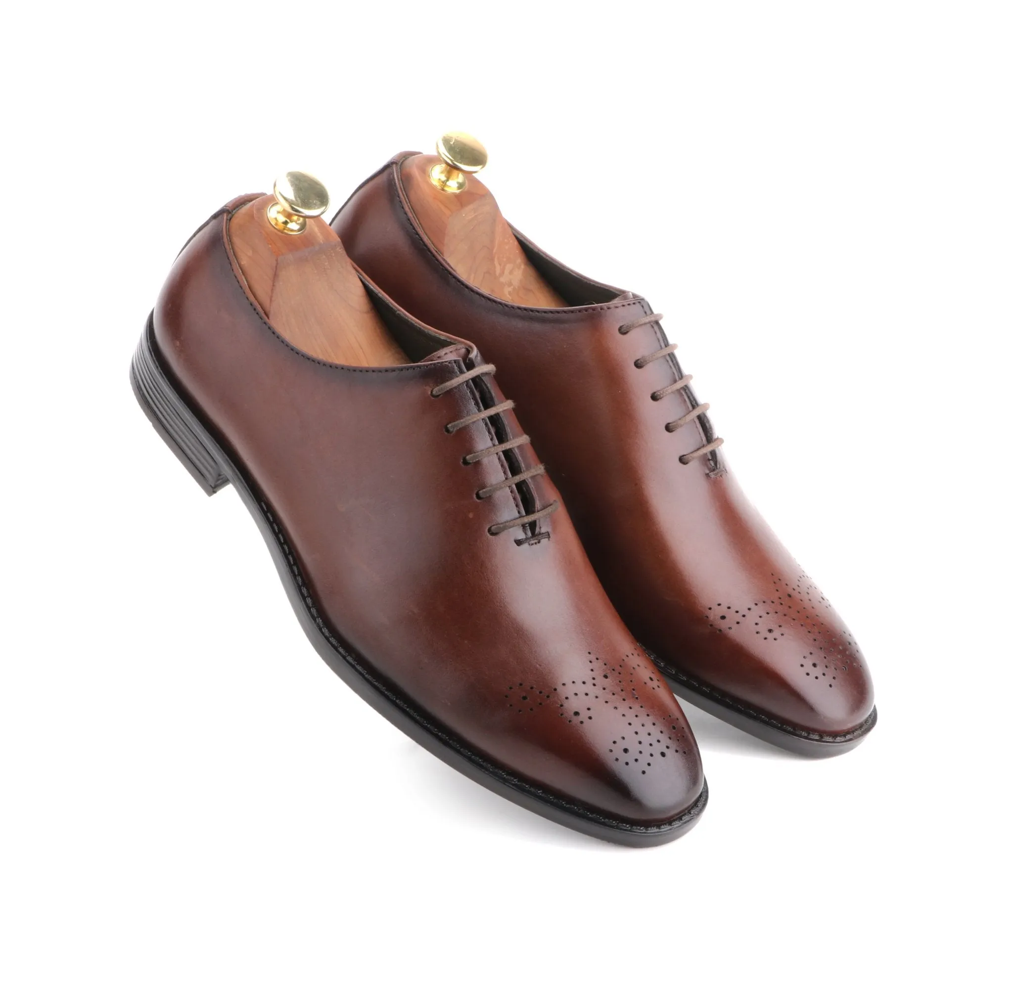 Duke The Brown Leather Lace-Up