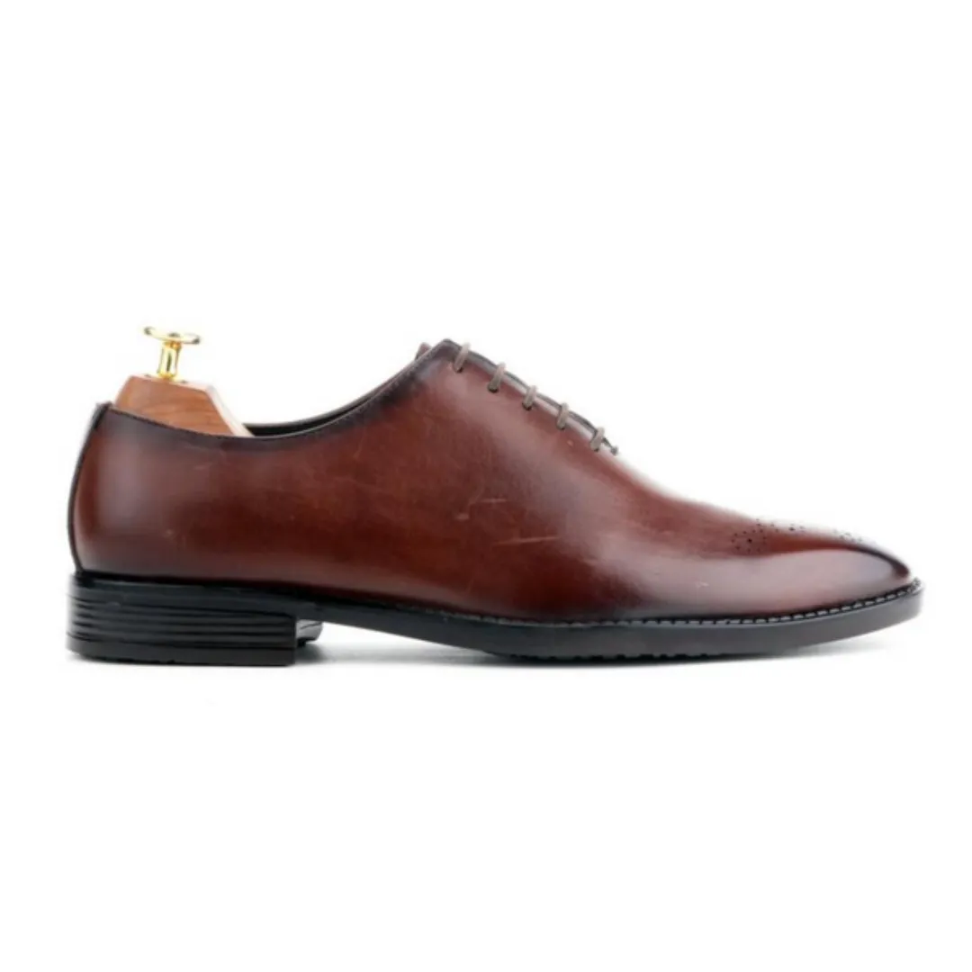 Duke The Brown Leather Lace-Up