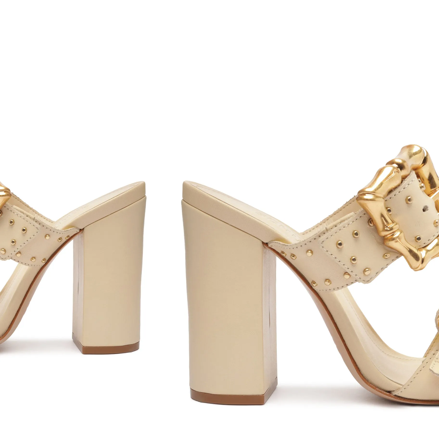 Enola Studs Leather Sandal