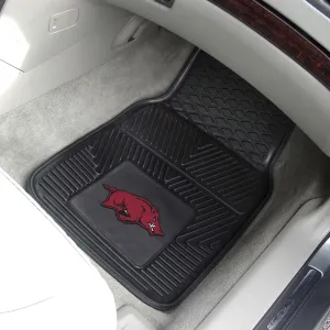 Fanmats Arkansas Razorbacks Heavy Duty Car Mat Set - 2 Pieces