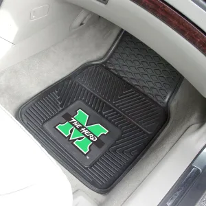 Fanmats Marshall Thundering Herd Heavy Duty Car Mat Set - 2 Pieces