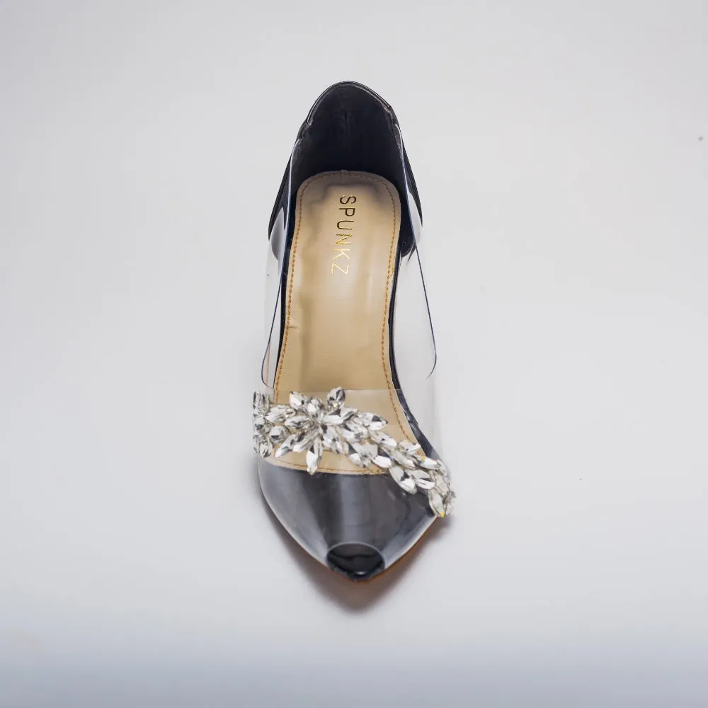 Julia Transparent Pumps