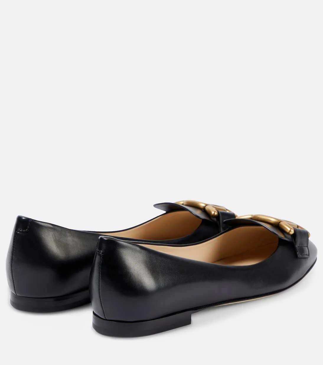 Kate Tod'S leather ballerinas, black