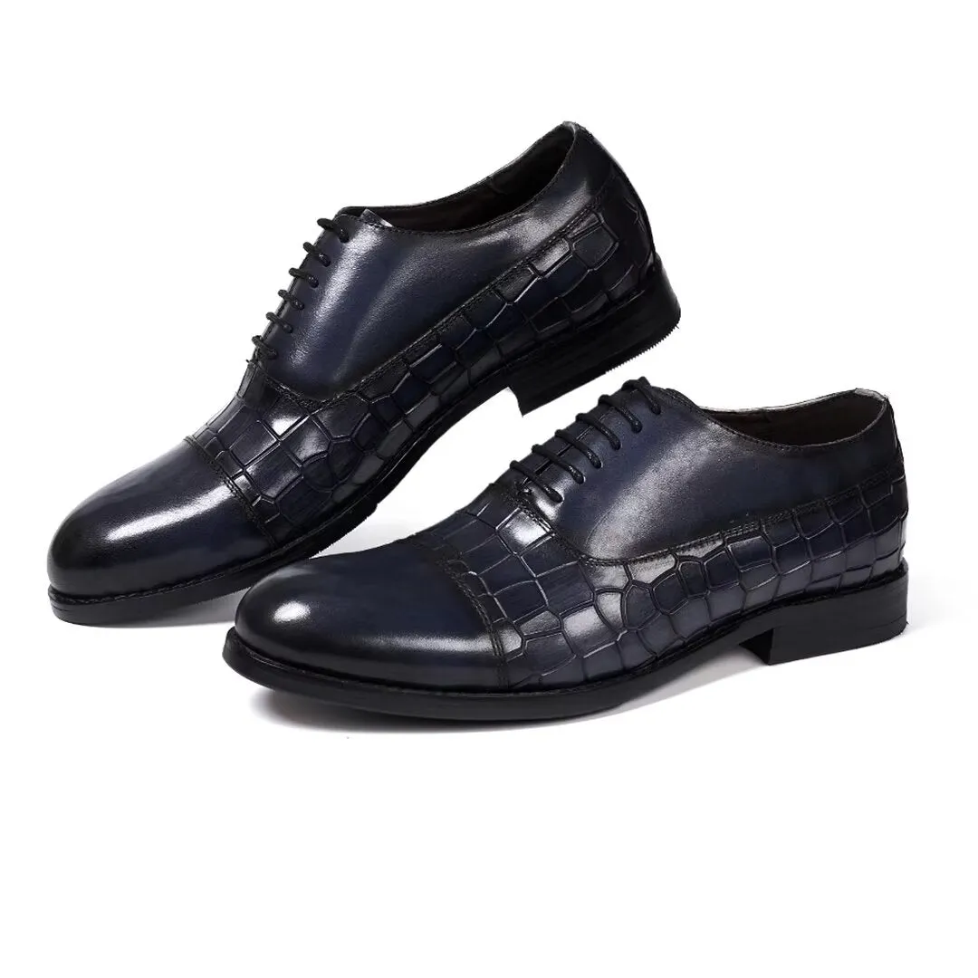 Panache Filled Executive Leather Shoes