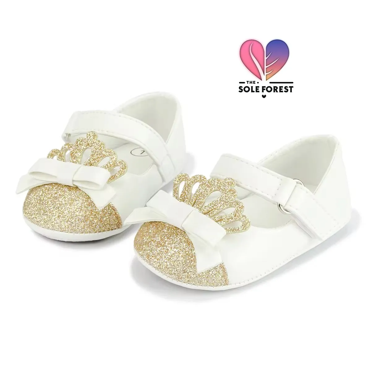 Pretty Princess Slippers-White Pearl