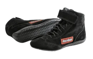 RaceQuip Basic Race Shoes - Black - 8 US Mens (Womans 10) - 30300080