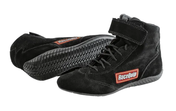 RaceQuip Basic Race Shoes - Black - 9 US Mens (Womans 11) - 30300090