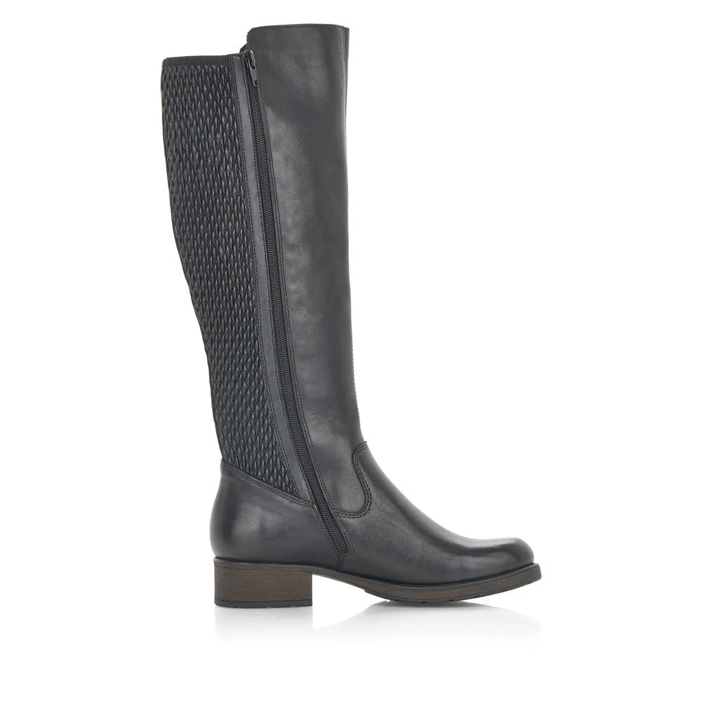 Rieker Z9591-00 Womens Knee High Boots