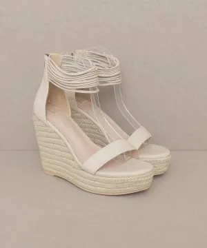 Rosalie - Layered Ankle Wedge