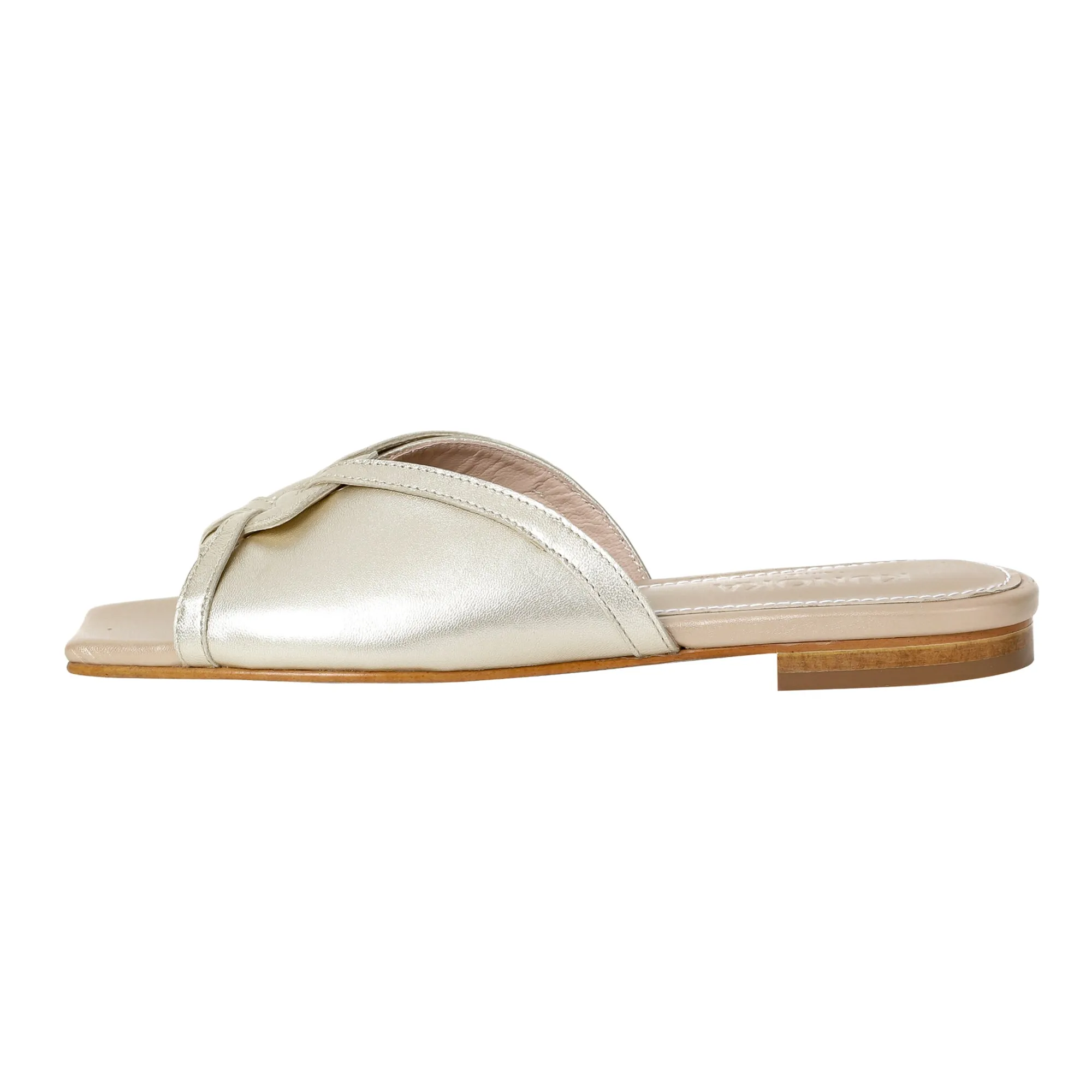 SANDRINE flat sandal - Marigold