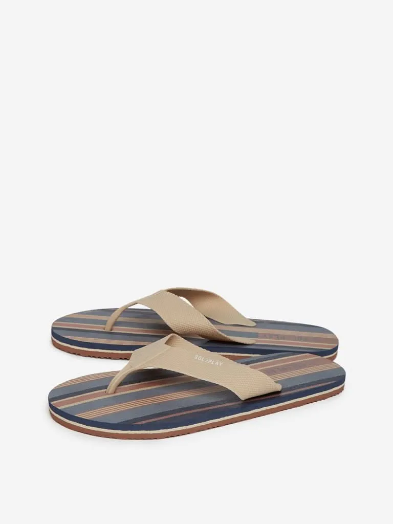 SOLEPLAY Multicolour Striped Sandals