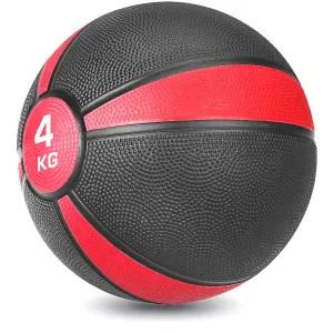 STRAUSS Medicine, Weight Training Ball, 4 Kg, (Red)