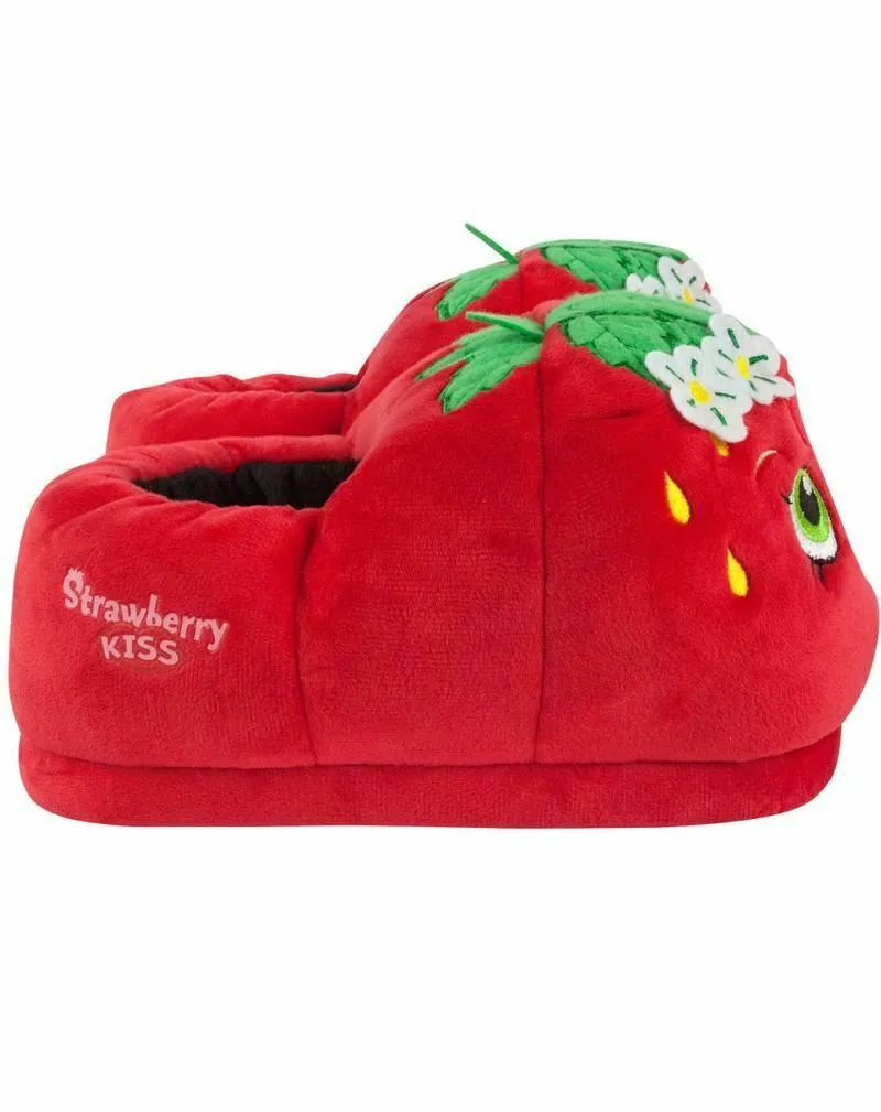 Vanilla Underground strawberry Unisex Kids Red 3D Slippers