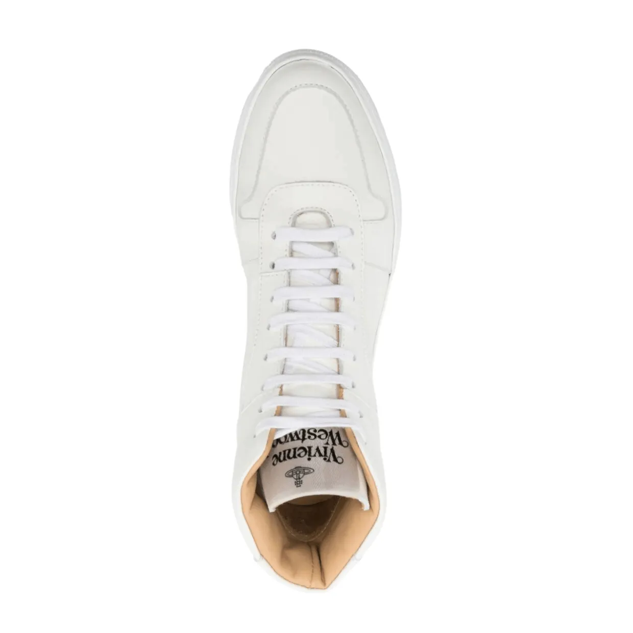 Vivienne Westwood Classic White High Top Trainers