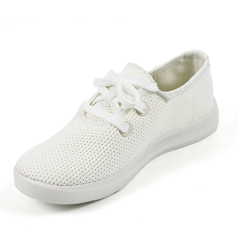 Women's breathable lightweight simple joker leisure sneakers CL