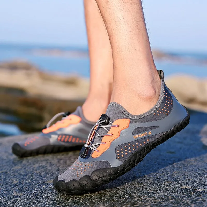 Women's breathable waterproof flat beach outdoor flat shoes