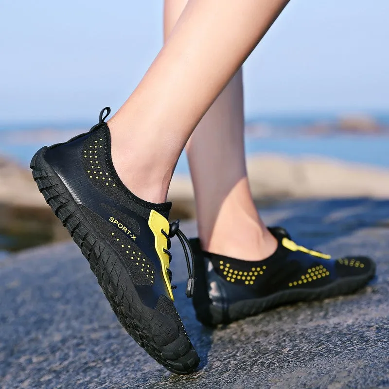 Women's breathable waterproof flat beach outdoor flat shoes