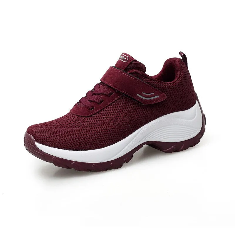 Women's Comfortable Woven Knit Sneakers