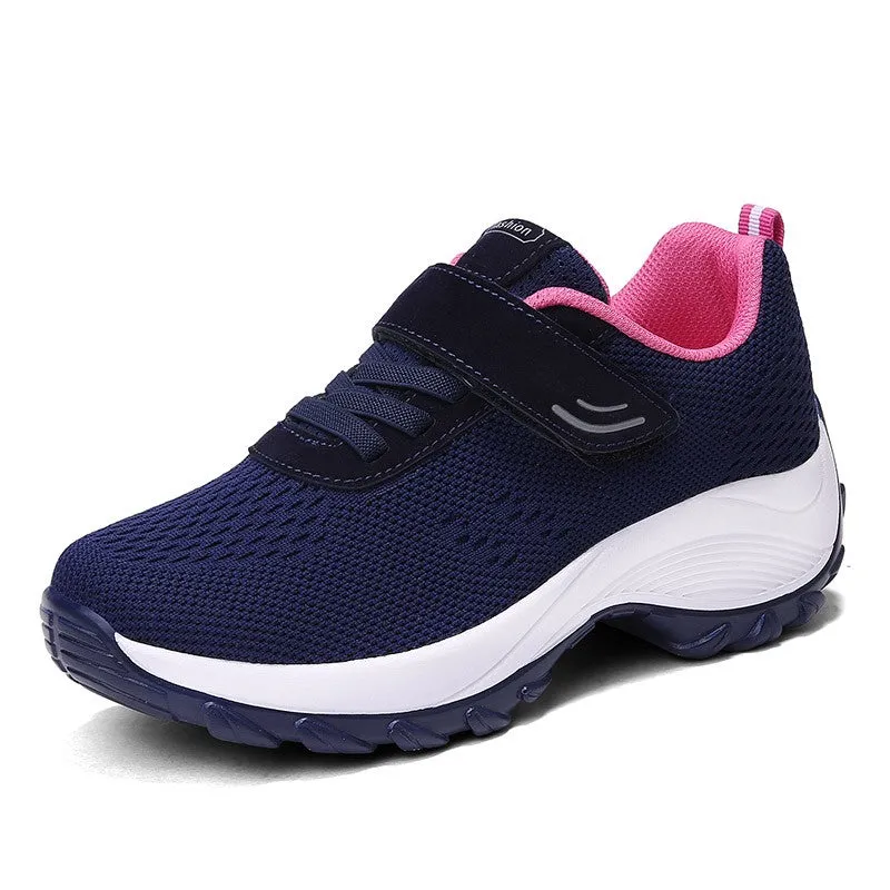 Women's Comfortable Woven Knit Sneakers