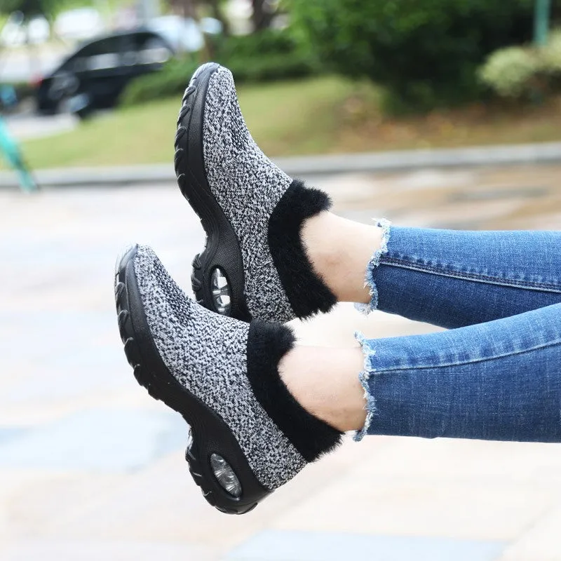 Women's New style Warm fashion sneakers for autumn and winter