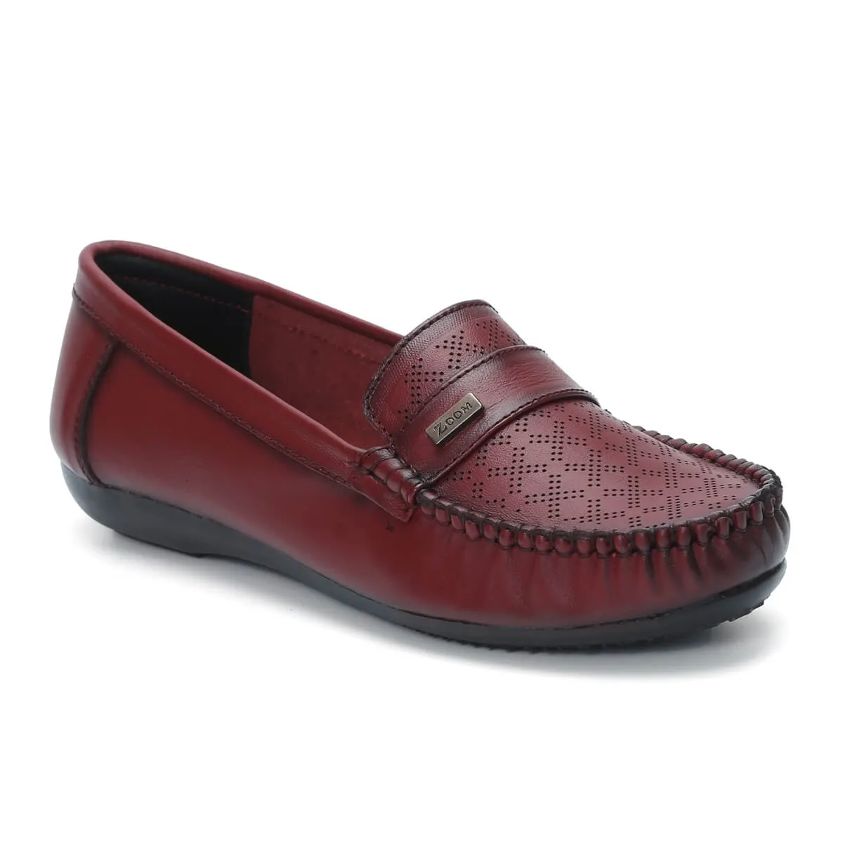 Zoom Shoes Pure Leather Flat Bellies For Women VENUS